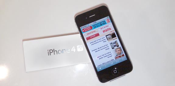 אייפון 4s הייטק סלולר / צלם: צחי הופמן